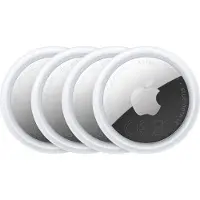 Apple AirTag, Kohde, Etsin, Hopea, Valkoinen, Pölynkestävä, Hylkii vettä, IP67, CR2032