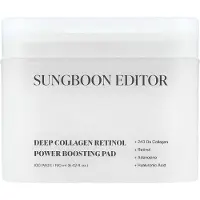Sungboon Editor Deep Collagen Retinol Power Boosting Pad 190ml