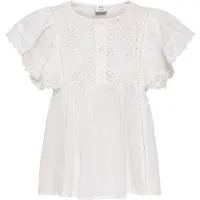 ONLY Jdysigga S/S Top Wvn - White - M