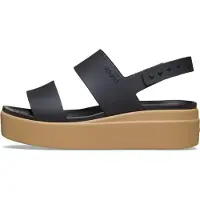 Crocs Sandaalit ruskea / meleerattu musta
