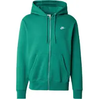 Nike Club Full Zip Hoodie - Green - M