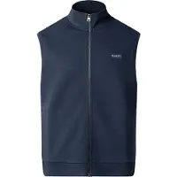 Hackett for man. HM5800091 Heritage Badge Vest navy (XXL), Casual, Cotton