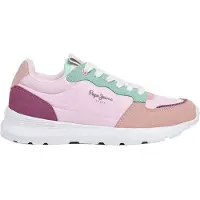 Pepe Jeans for woman/girl. PGS400012 Trainers Teagan Bass pink (32), Flat, Laces, Casual, children's fashion