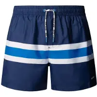 Pepe Jeans for man. PMB100008 Swimming costume navy block colour (M), Blue, Beachwear, Polyester