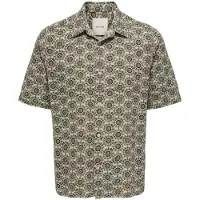 Only & Sons Onsjohnson Reg Ss 036 Shirt - Cream - L