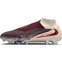 Nike Phantom 6 Elite High Cut Fg United - Punainen/universal Red/harmaa - Nurmi (Fg), koko 41