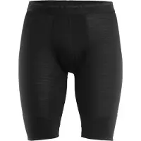Aclima Men's LightWool Shorts Long Jet Black Kerrasto alaosat M