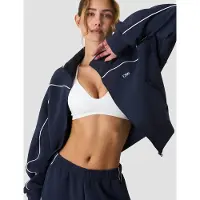 ICANIWILL Contrast Zip Jacket Midnight Blue