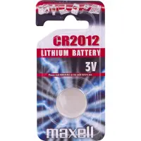 Maxell – Lithium CR2012 1p (11150900)