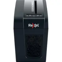 Rexel Secure X6-Sl Paperisilppuri, musta