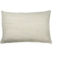 ERNST tyynynpäällinen rakenteella Luonnollinen, 40x60 cm
