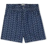 Michael Kors for girl. R30570 Blue denim shorts (5Y= 108cm), Casual, Cotton, children's fashion