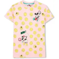 Marc Jacobs for girl. W60712 Pink Disney dress (6Y= 114/119cm), Casual, Cotton, Short sleeve, children's fashion