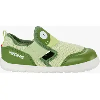 Viking Alv Paw Barefoot Sandaalit, Light Green/Green, 25