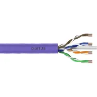 Digitus CAT 6 U-UTP INSTALLATION CABLE, 250 MHZ ECA (EN 50575), AWG 23/1, 305 M PAPER BOX, SX, PU (DK-1613-VH-305)
