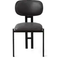 Hannah Home 2 ruokatuolin setti Muriz 4962, musta