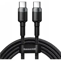 Baseus Cafule PD USB-C - USB-C Kaapeli 2m 100W (20V 5A) Musta