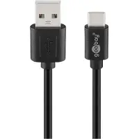 Goobay USB 2.0 -kaapeli 55468, USB-C–USB-A