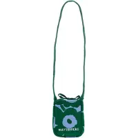 Marimekko Knitted Phone Pocket Unikko - Green - ONE SIZE