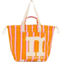Marimekko Mono City Tote Piccolo - Orange - ONE SIZE