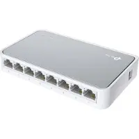 TP-LINK TL-SF1008D kytkin, 8 porttia, 10/100 Mbps