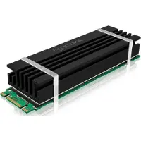 Icy Box Heat sink set for M.2 2280 SSD, aluminium, 10 mm thick
