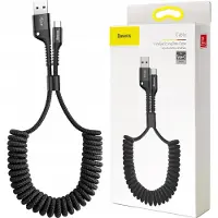 Baseus Fish Eye USB-C-kaapeli 1m 2A - musta