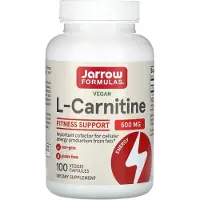 Jarrow Formulas L-karnitiini, 500 mg - 100 kapselia
