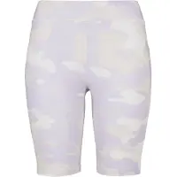 Urban Classics Leggingsit beige / lila / valkoinen