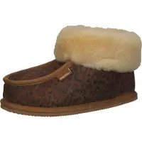 Shepherd of Sweden Women's Lena Slipper Chestnut Leopard Muut kengät ja saappaat 41