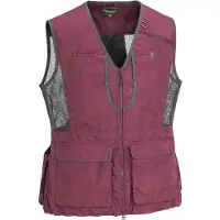Pinewood Vest Dog Sports 1.0 Ladies (Color: Plum/Dark Antracite, Size: 3XL)