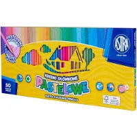 Astra Pyöreät pastelliliidut 50 väriä