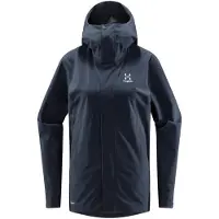 Haglöfs Women's Koyal Proof Jacket Tarn Blue Sadetakit XL