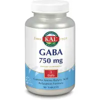 Kal Gaba 750mg Amino Acid Tabletit 90 Yksiköt