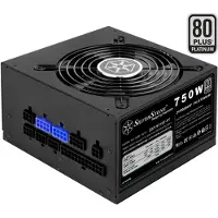 Silverstone 750W Strider Platinum, 100% modulaarinen, 80 Plus Platinum