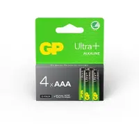 GP Battery Ultra Plus Alkaline AAA/LR03 4-pack