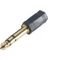 Vivanco Adapter 1x 6.3mm Male <-> 1x 3.5mm Fem.
