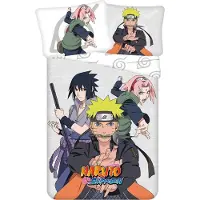 Jerry Fabrics Lasten vuodevaatesetti Naruto, 140x200 cm, 2 osaa