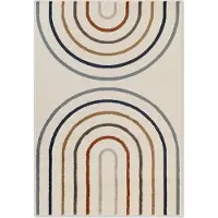 Home Collection Hanse Home lasten matto Adventures Double Rainbow 120x170 cm
