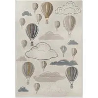 Home Collection Hanse Home lasten matto Adventures Hot Air Balloon 120x170 cm
