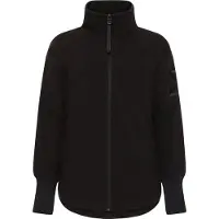 Didriksons Women's Ronja Full Zip Black Välikerrospuserot 42