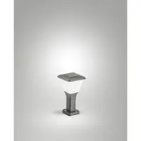 FABAS LUCE Pollarivalaisin Lena, himmennettävä, Musta, Alumiini, Moderni