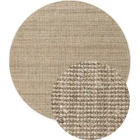 Home Collection Hanse Home Bouclé juuttimatto luonnollinen harmaanruskea 200x200
