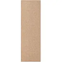 NORTHRUGS Duet -matto sisä- ja ulkokäyttöön, kaksipuolinen, Rosel juutti valkoinen 80x250, sopii käytettäväksi terassilla tai parvekkeella