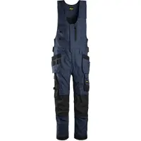 Snickers 6014 AllroundWork kanvas-stretch avohaalari riipputaskuilla