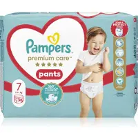 Pampers Premium Care Pants Size 7 kertakäyttöiset housuvaipat 15+ kg 36 kpl