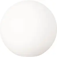 FISCHER&HONSEL GMBH LED-aurinkokäyttöinen ulkovalaisin Dabus, Ø 30 cm, pallo, valkoinen, akryyli himmennettävä, Valkoinen/opaali, Olohuone/ruokailutila, Synteettinen materiaali