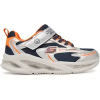 SKECHERS Meteor-Lights Glow-Strider - Silver - 29
