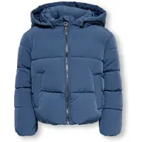 Kids Only Kmgdolly Life Short Puf Jacket Otw Noos - Blue - 116