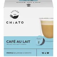 Chiato NESCAFÉ Dolce Gusto -koneisiin sopivat kahvikapselit Café au Lait, 16 kpl.